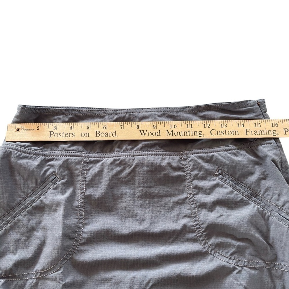 Athleta Golf Skort Womens Size 6 Gray Tennis Pickleball Stretch Classic Preppy - Picture 8 of 13